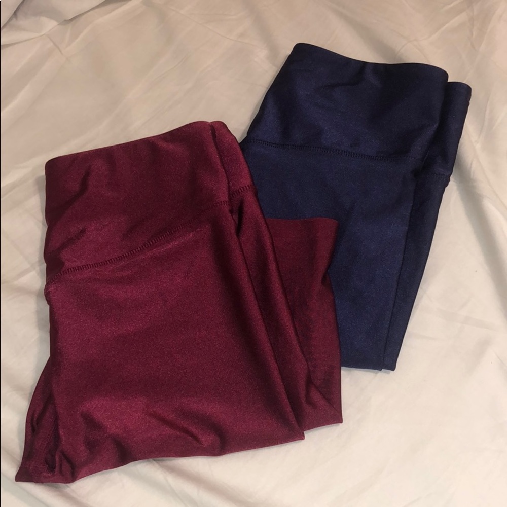 2 pair forever 21 bike shorts - M